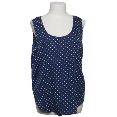 Top (Blue, White) from Heart & Soul Polyester