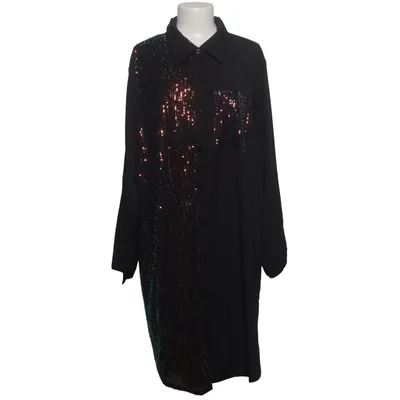 Chemise (Noir, Multicolore) de Shein Curve Polyester