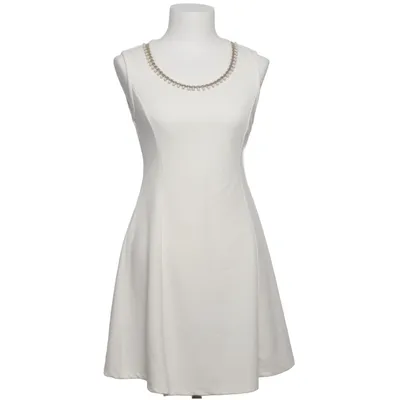 Kjole (Hvid) fra Des Filles á La Vanille Bomuld, Elastan, Polyester