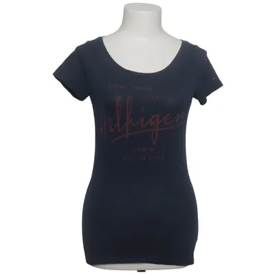 T-shirt (Bleu) de Tommy Hilfiger Denim Coton, Polyester