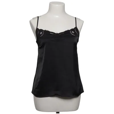 Tanktop  (Sort) fra H&M Modern Classic Polyester