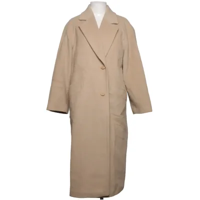 Frakke (Beige) fra Caroline Rohmer Angora, Kashmir, Uld