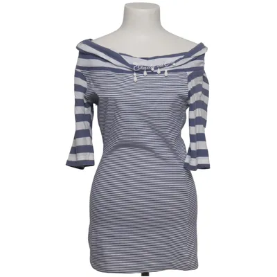 Top (Blue, White) from Maria Grazia Severi Cotton, Elastane