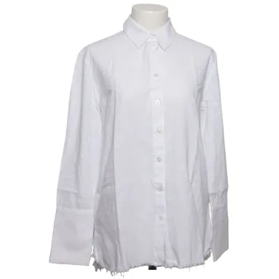 Shirt (Wit) van Iva Nikolina x NA-KD Katoen, Linnen