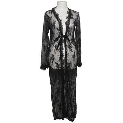 Robe de chambre (Noir) Élasthane, Polyester