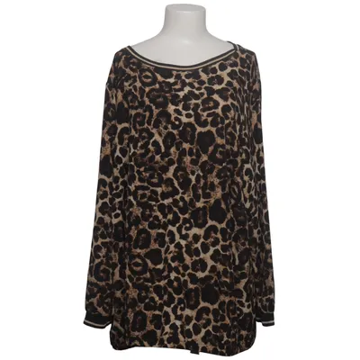 Langærmet t-shirt (Brun, Sort, Beige) fra Yessica by C&A Elastan, Polyester