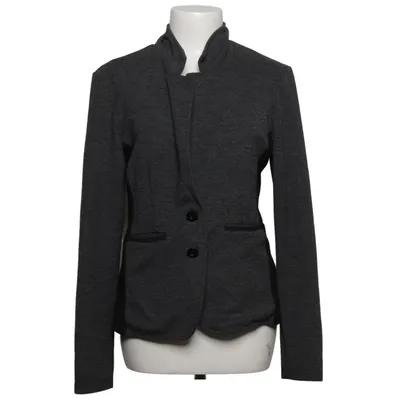 Blazer (Gris, Noir) de Zero Coton, Élasthane, Modal, Polyester, Viscose