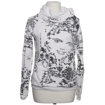 Capuchon sweater (Wit, Zwart) van Killah Katoen, Elastaan