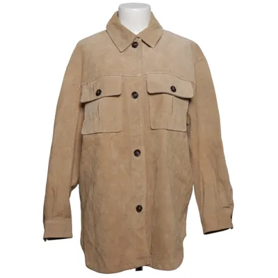 Läderjacka (Beige) från Reserved