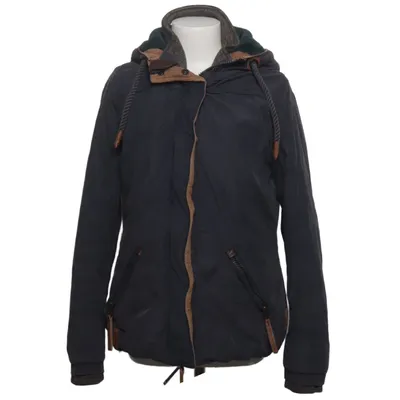 Parka (Blue, Brown) from Naketano Cotton, Polyamide, Polyester