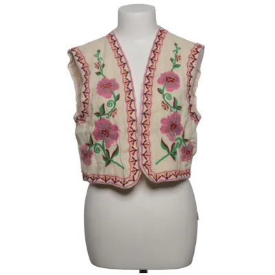 Gilet (Wit, Meerkleurig) van Zara Polyester