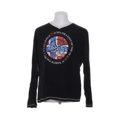 Lange mouwen shirt (Zwart, Meerkleurig) van Nebulus Katoen