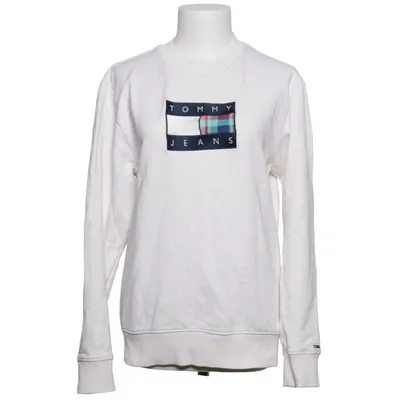 Sweatshirt (White, Multicolored) from Tommy Hilfiger Jeans Cotton