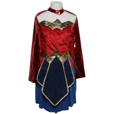 Maskeradkläder (Röd, Blå, Gul) från Wonder Woman Polyester