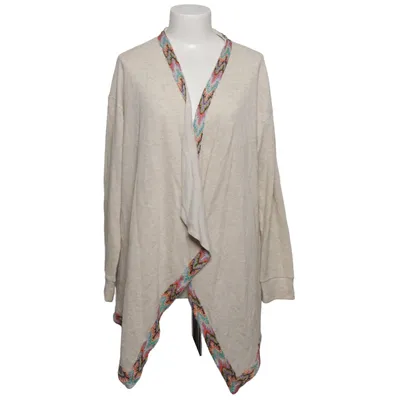 Cardigan (Beige, Multicolored) from Jet Set Cotton, Polyester, Viscose
