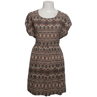 Dress (Beige, Multicolored) from Love 21 Polyester, Viscose