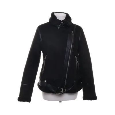 Shearlingjacka (Svart) från Zara Polyester, Polyuretan