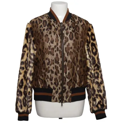 Bomberjacka (Brun, Svart, Flerfärgad) från Dries van Noten Polyester, Viskos