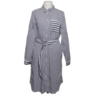 Shirt dress (Blue, White) from Le Comte Cotton, Elastane, Polyamide