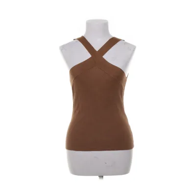 Halternecktopp (Brun) från WE Polyamid, Viskos