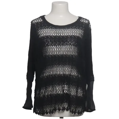 Sweater (Black) from Nostalgia Cotton, Silk, Viscose