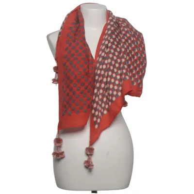 Shawl (Red, Gray, White) from Erfurt Wool
