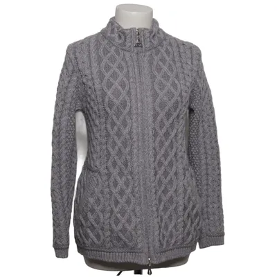 Cardigan (Gray) from Aran Sweater Market Merino wool