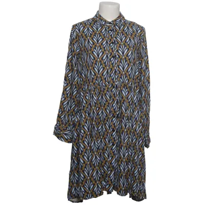 Skjortekjole (Brun, Blå, Hvid, Flerfarvet) fra Sem Per Lei Elastan, Viscose