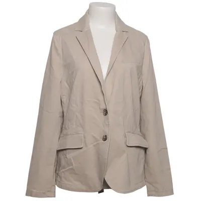 Blazer (Beige) from ESPRIT Cotton, Elastane, Polyester, Viscose