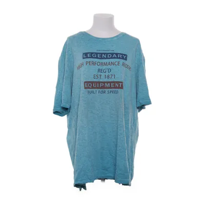 T-shirt (Blauw) van Jean Carriére Katoen