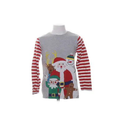 Långärmad t-shirt (Grå, Röd, Flerfärgad) från Mini Boden Bomull