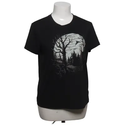 T-shirt (Sort) fra Romwe Elastan, Polyester