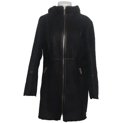 Shearling jacket (Black) from Michael Kors Polyester, Polyurethane