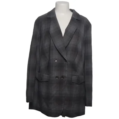 Blazer (Gray) from Mim Elastane, Polyester, Viscose
