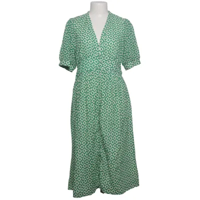 Kleid (Grün, Weiß) von Boden Baumwolle