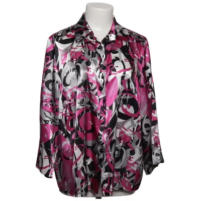 Bluse (Pink, Sort, Flerfarvet) fra Barisal Polyester