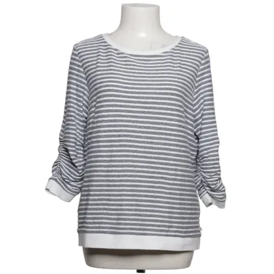Sweatshirt (Grijs, Wit) van Tom Tailor Denim Organisch katoen