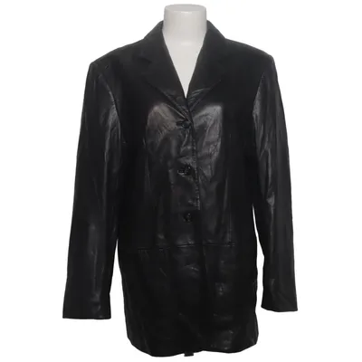 Leather blazer (Black) from Lord & Taylor