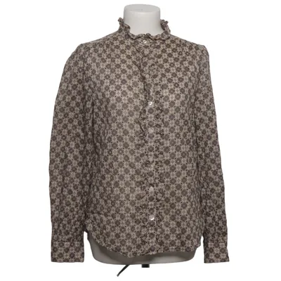 Blouse (Beige, Gray) from Holly & Whyte by Lindex Cotton