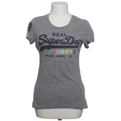 T-shirt (Grå) fra Superdry Bomuld, Polyester, Viscose