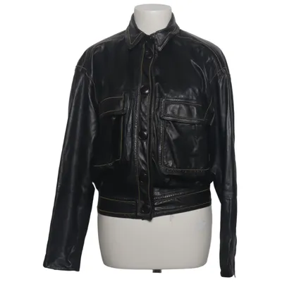 Leather jacket (Black) from Gianfranco Ferré Leather