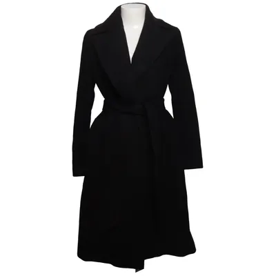 Frakke (Sort) fra Lauren Ralph Lauren Kashmir, Polyamid, Polyester, Uld