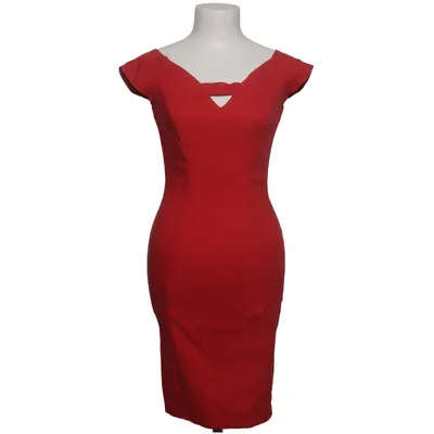 Jurk (Rood) van Paper Dolls Katoen, Elastaan, Polyamide