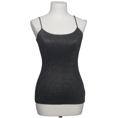 Débardeur (Noir) de Bluoltre Coton, Élasthane, Fibre métallique