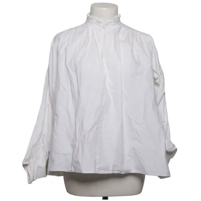 Blouse (White) from Maje Cotton