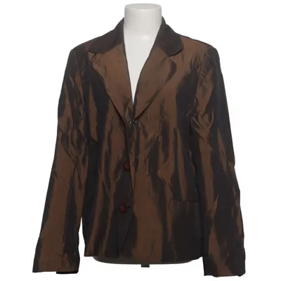 Blazer (Braun) von Christine Laure Polyester, Viskose