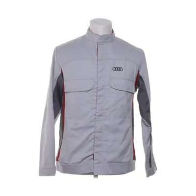 Work jacket (Gray, Red) from Audi Cotton, Polyester