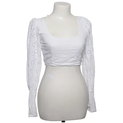 Crop top (White) from The Fashion Fraction x NA-KD Cotton