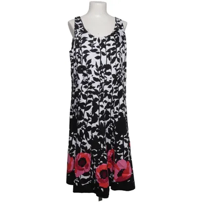 Dress (Black, White, Pink) from Sheego Cotton, Elastane, Polyester