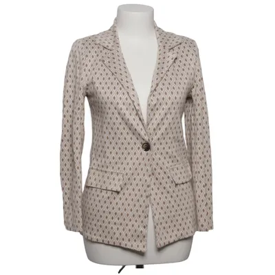 Blazer (Beige, Brown) from Made in italy Elastane, Polyester, Viscose